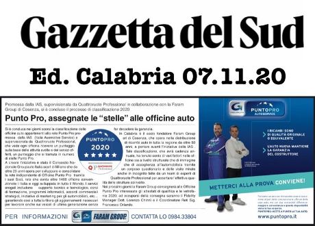 CLASSIFICAZIONE OFFICINE PUNTO PRO !!!